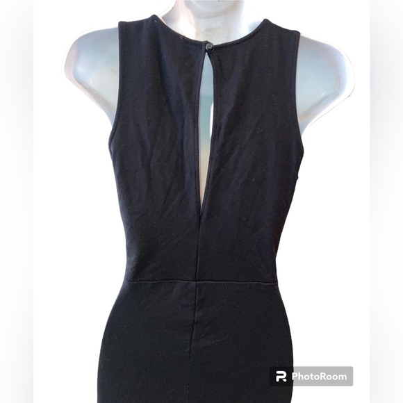 Black Corset Style Jumpsuit open back - Picture 5 of 9